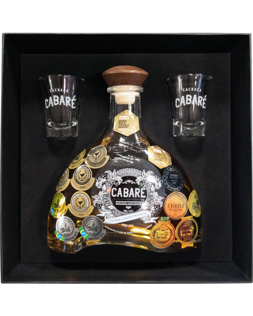 Kit Cachaça Cabaré Extra Premium 15 Anos (Cópia) (Cópia)